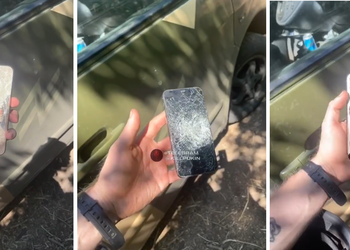 iPhone 11 Pro saved the life of a Ukrainian military man
