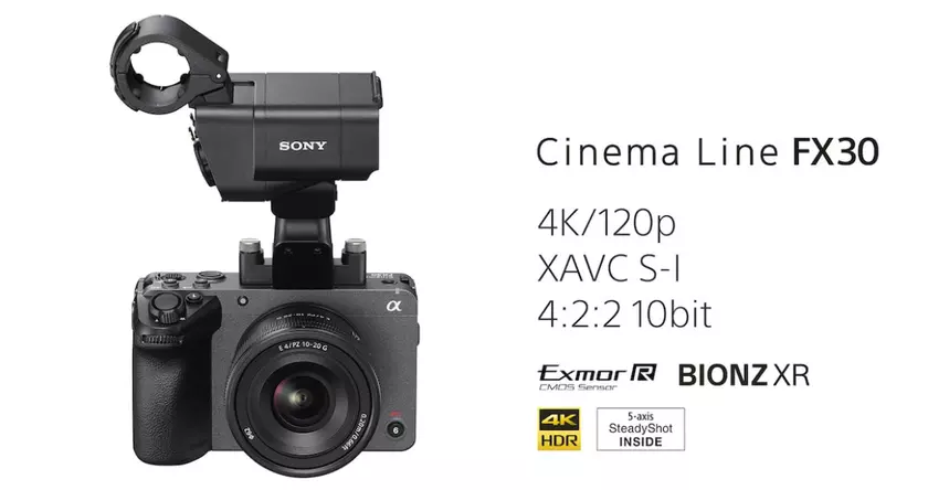 Sony FX30 – беззеркальная камера на 26 МП с поддержкой 4K@60FPS по цене $1800