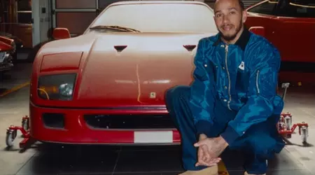 Льюїс Гамільтон та його нова Ferrari F40: 30 років у гаражі та мрії про «механіку»
