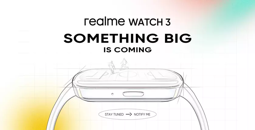 Смарт-часы realme Watch 3 c поддержкой звонков и увеличенным экраном представят 18 июля