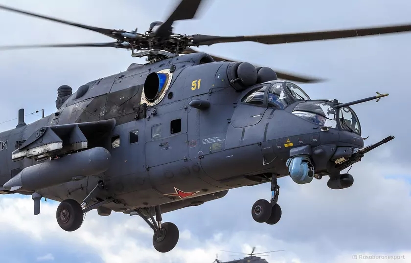 ВСУ сбили российский вертолет Ми-35М (фото) (обновлено)