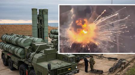Russia's S-400 Triumf air defence system and missiles with a 400km range worth hundreds of millions of dollars were destroyed in Crimea