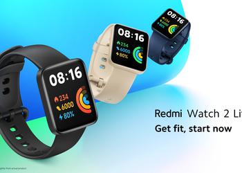 Redmi Watch 2 Lite: LCD display, SpO2 sensor, water protection and battery life up to 10 days