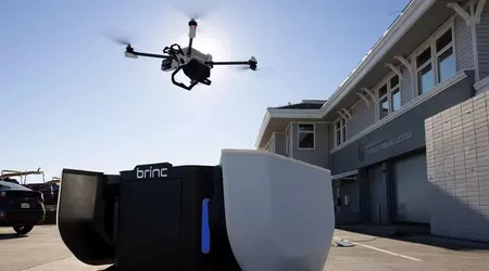 BRINC Guardian: дрон із тарілкою Starlink на спині, що хоче замінити поліцейські гелікоптери