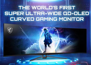 MSI ha annunciato il primo monitor al mondo "super-ultra-wide angle" QD-OLED da 49" con frame rate di 240 Hz