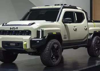 Kia Tasman Weekender: на "Seoul Motor Show 2025" представили агрессивный концепт пикапа