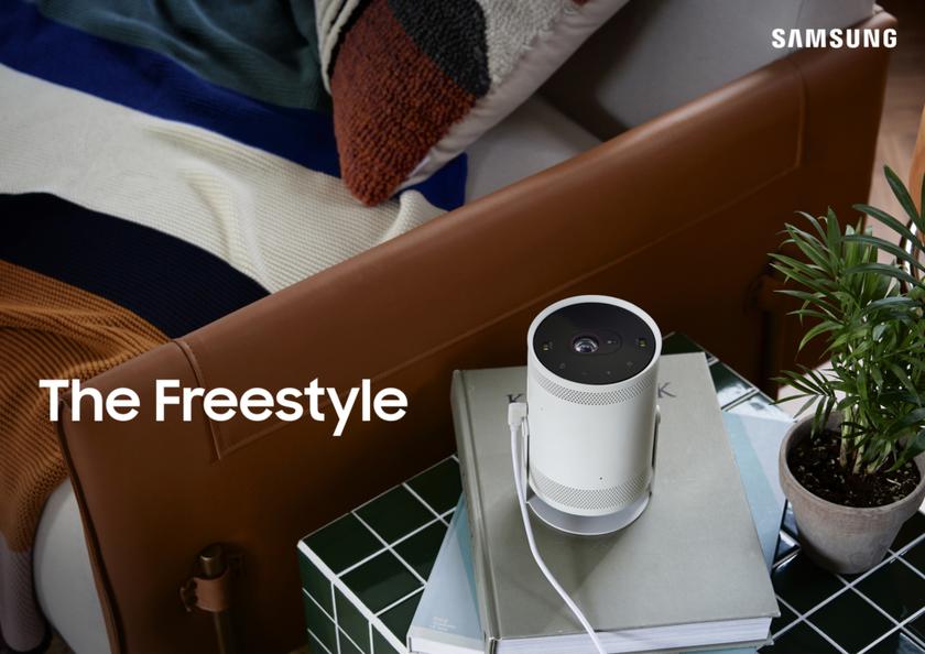 Samsung анонсувала The Freestyle – проєктор та розумний динамік в одному пристрої за ціною $900