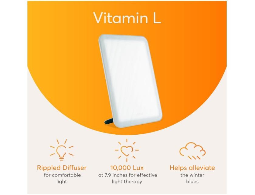 Lumie Vitamin L seasonal affective disorder lamp