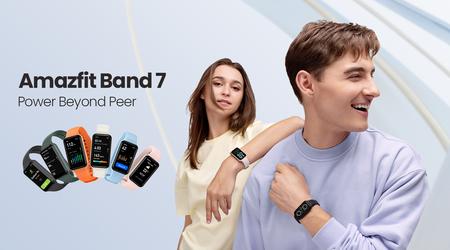 Amazfit Band 7 sur Amazon : un bracelet intelligent avec un grand écran OLED, la prise en charge d'Alexa et jusqu'à 28 jours d'autonomie pour 44 $.