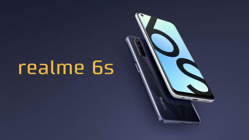 Realme 6s: упрощенная версия Realme 6 с 90 Гц экраном, MediaTek Helio G90T и 48 Мп камерой за €199