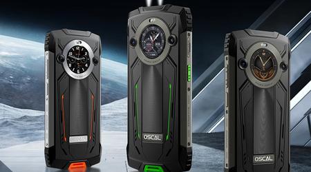Blackview Oscal Pilot 2 rugged smartphone released: 2 screens, 2 torches, 8800 mAh battery and -20ºC to 60ºC temperature rating
