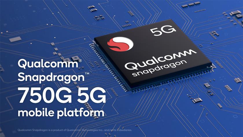 Qualcomm представила чип Snapdragon 750G с модемом Snapdragon X52 5G 