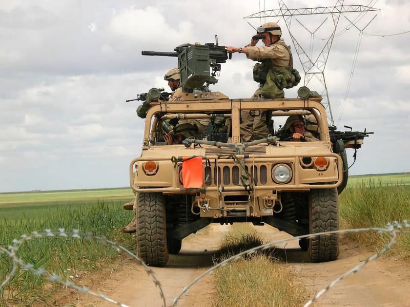 HMMWV with Mk19 grenade launcher in service with Ukrainian Armed Forces (video)