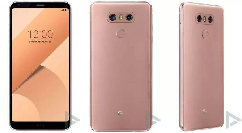 Розовый LG G6 ко Дню Святого Валентина