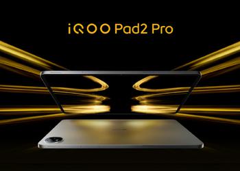 iQOO Pad 2 Pro: 13-inch 144Hz display, MediaTek Dimensity 9300 Plus chip, 11,500mAh battery and 66W charging for $480