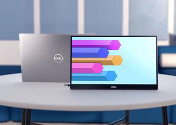 Dell unveiled a portable monitor that looks like it was ripped off an XPS laptop