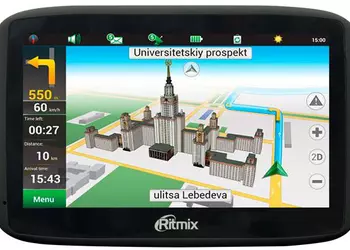 Три новых навигатора Ritmix с диагоналями 5 и 6 дюймов