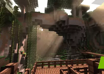 Nvidia показала Minecraft с технологией трассировки лучей