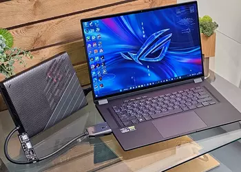 Обзор ASUS ROG Flow X16: мощный геймерский ноутбук-трансформер с док-станцией