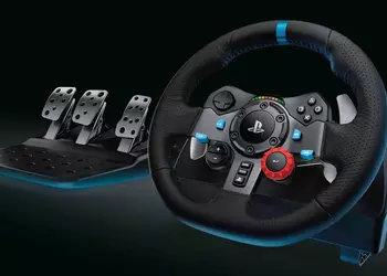 Logitech G29 и G920 Driving Force игровые рули для консолей и ПК с тактильной отдачей
