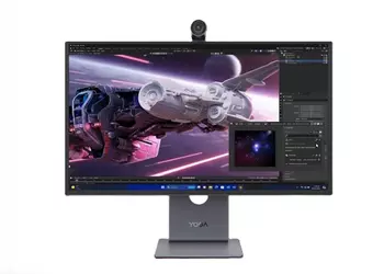 Lenovo представила профессиональный монитор Yoga Pro 27UD‑10 с 4K‑камерой и продвинутой цветокоррекцией