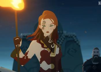Netflix показала первый тизер мультсериала Зака Снайдера Twilight of the Gods по скандинавской мифологии, где главная героиня отправляется на безумную миссию мести