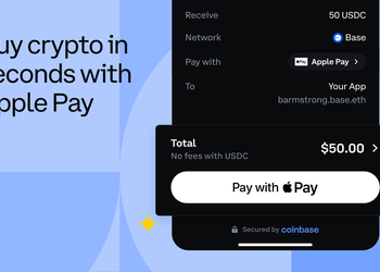 Теперь у вас есть возможность приобрести криптовалюту через Apple Pay на платформе Coinbase