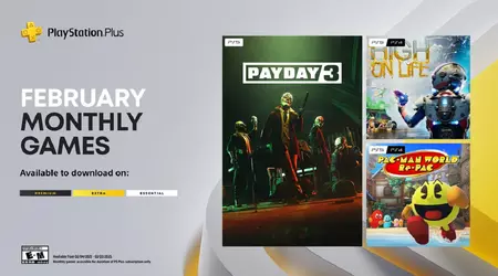 PS Plus subscribers will get three games in February: Payday 3, satirical shooter High on Life and a Pac-Man remake
