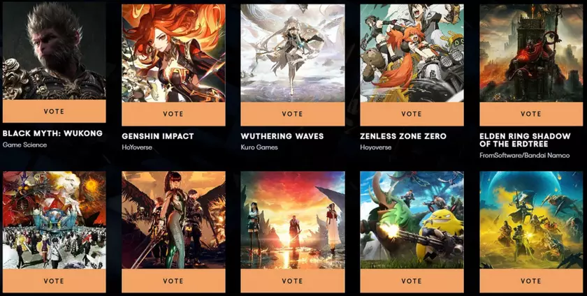 Номинанты на игровую премию 'Выбор игроков': кто возглавит список?