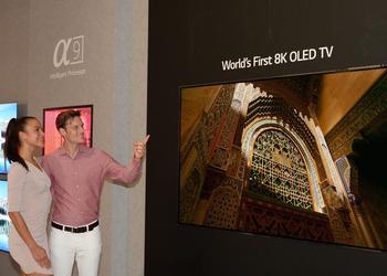 LG привезла на IFA 2018 первый в мире 8K OLED-телевизор