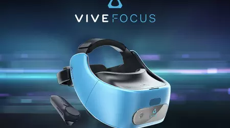 HTC introduced its first standalone VR helmet - Vive Focus