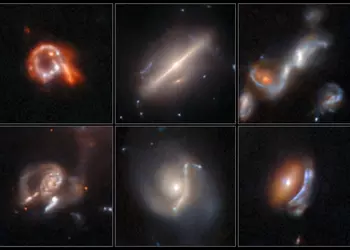 Астрономы ESA с помощью ИИ обнаружили более 800 новых космических аномалий на снимках Hubble