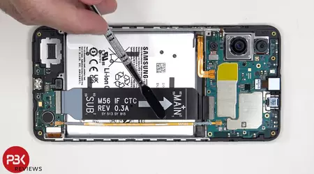 PBKreviews: Galaxy F56 5G turns out to be one of Samsung's most repairable smartphones - score 9 out of 10