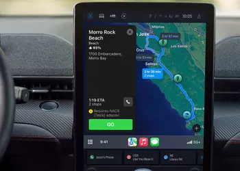 Электромобили Ford теперь могут прокладывать маршрут к станциям Tesla Supercharger с помощью Apple Maps на CarPlay
