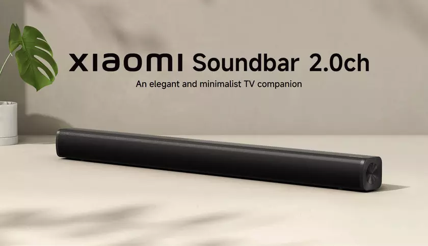 Xiaomi представляет Soundbar 2.0ch: доступная звуковая панель с Bluetooth 5.3 и богатым выбором портов
