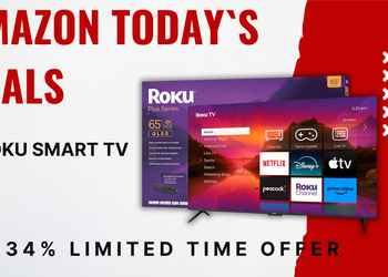 Roku Smart TV 65-Inch QLED 4K – Massive $220 Savings with 34% Off!