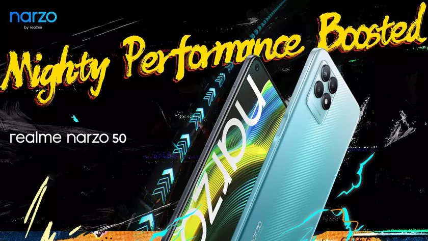 Сколько будет стоить realme Narzo 50 c экраном на 120 Гц, чипом MediaTek Helio G96 и батареей на 5000 мАч