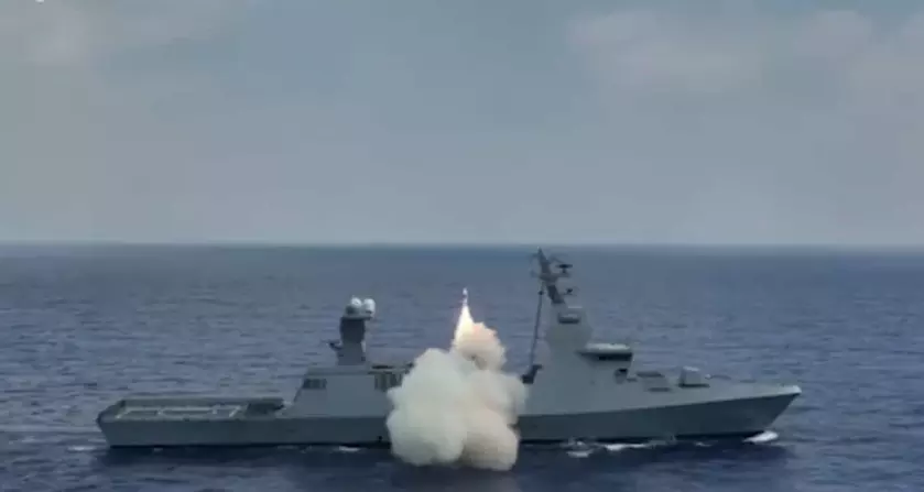 Армия обороны Израиля испытала уникальную противокорабельную ракету Gabriel 5