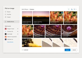 Microsoft спрощує використання зображень із телефону Android у Word та PowerPoint