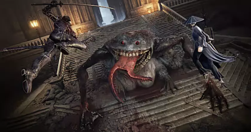 Разбор недавно показанного скриншота из игры The Duskbloods