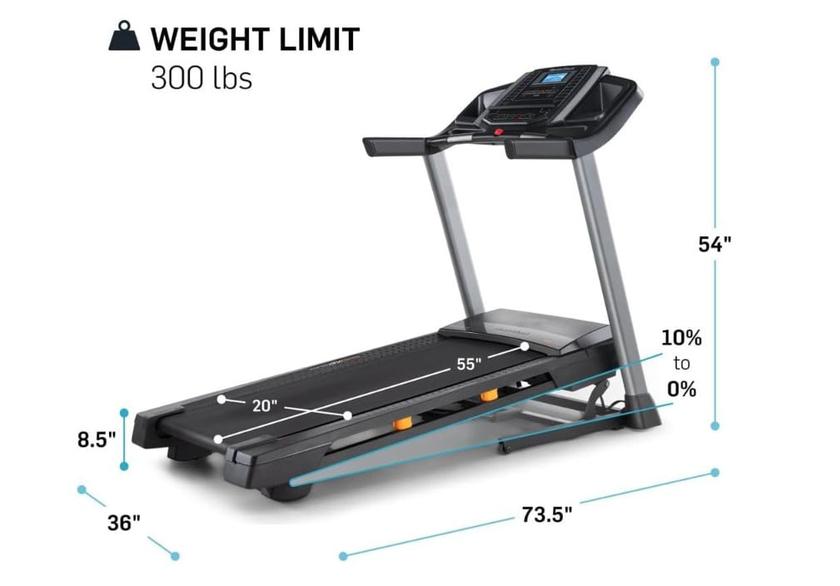 NordicTrack T-serie Loopband 1000€