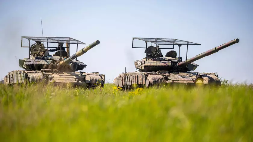 Армия так называемой Приднестровской Молдавской Республики начала оснащать "мангалами" свои Т-64БВ