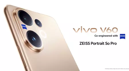 Vivo представила V60 — новий смартфон середнього класу з акцентом на фотографію