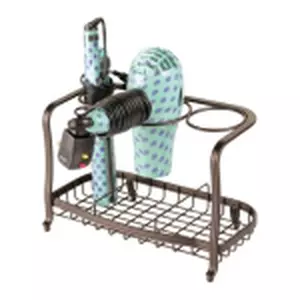 mDesign Metal Hair Care & Styling Tool Organizer