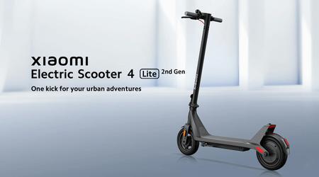 Xiaomi Electric Scooter 4 Lite (2nd Gen) with a range of up to 25km has made its debut in Europe