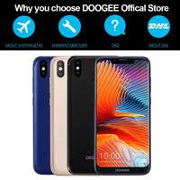 DOOGEE BL5500 Lite U-Notch Smartphone 6.19 inch MTK6739 Quad Core 2GB RAM 16GB ROM 5500mAh Dual SIM 13.0MP+8.0MP Android 8.1