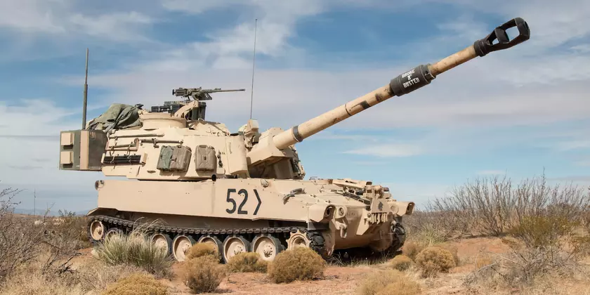 ВСУ уже используют на фронте американские самоходные гаубицы M109