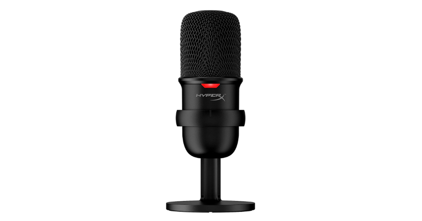 HyperX SoloCast condenser microphone for streaming