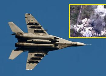 Вооружённые Силы Украины показали редкое видео использования американских умных авиабомб JDAM