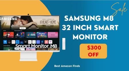 SAMSUNG M8 32-Inch Smart Monitor - Limited time deal $300 Off!